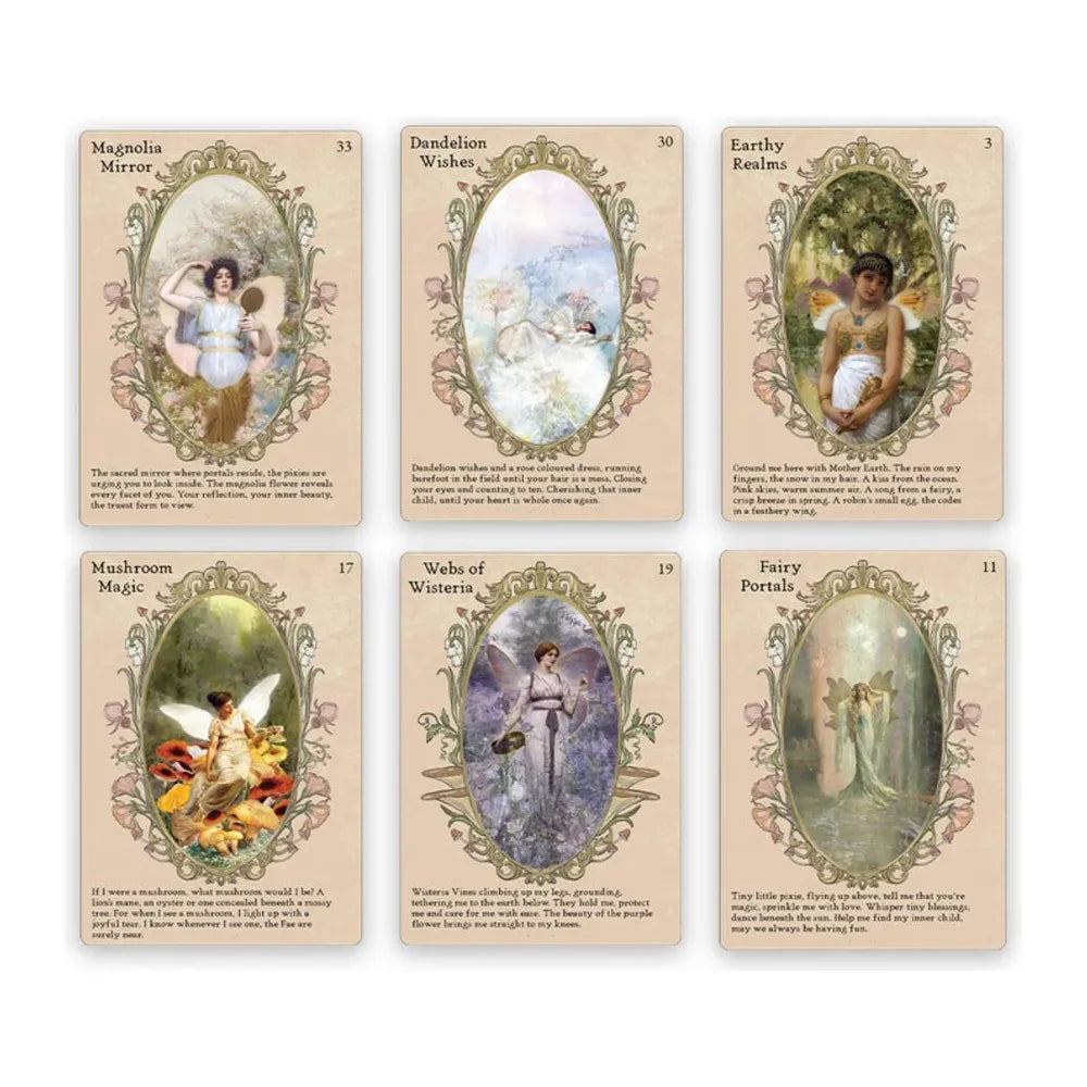 Sisters of the Fae Tarot Deck by Leah Shoman and Ashley Frost