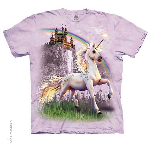 Unicorn Castle Tee Shirt Child Size