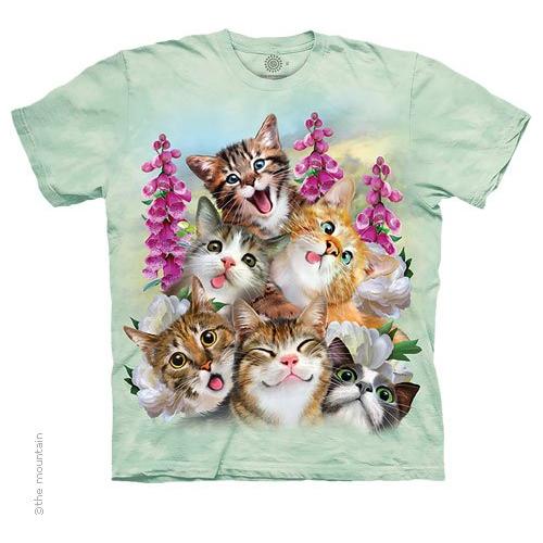 Kittens Selfie Tee Shirt Child Size