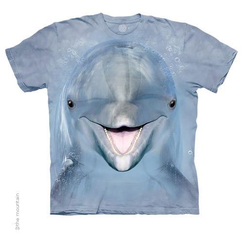 Dolphin Face Tee Shirt Child Size