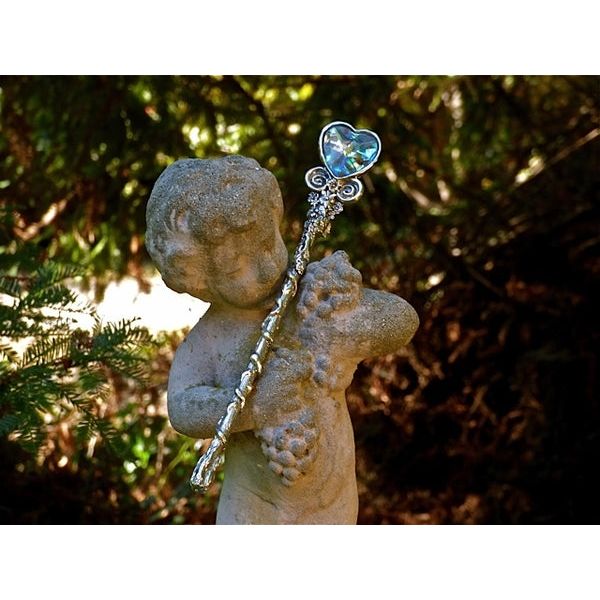 Love Spells Wand with Austrian Crystal - Large