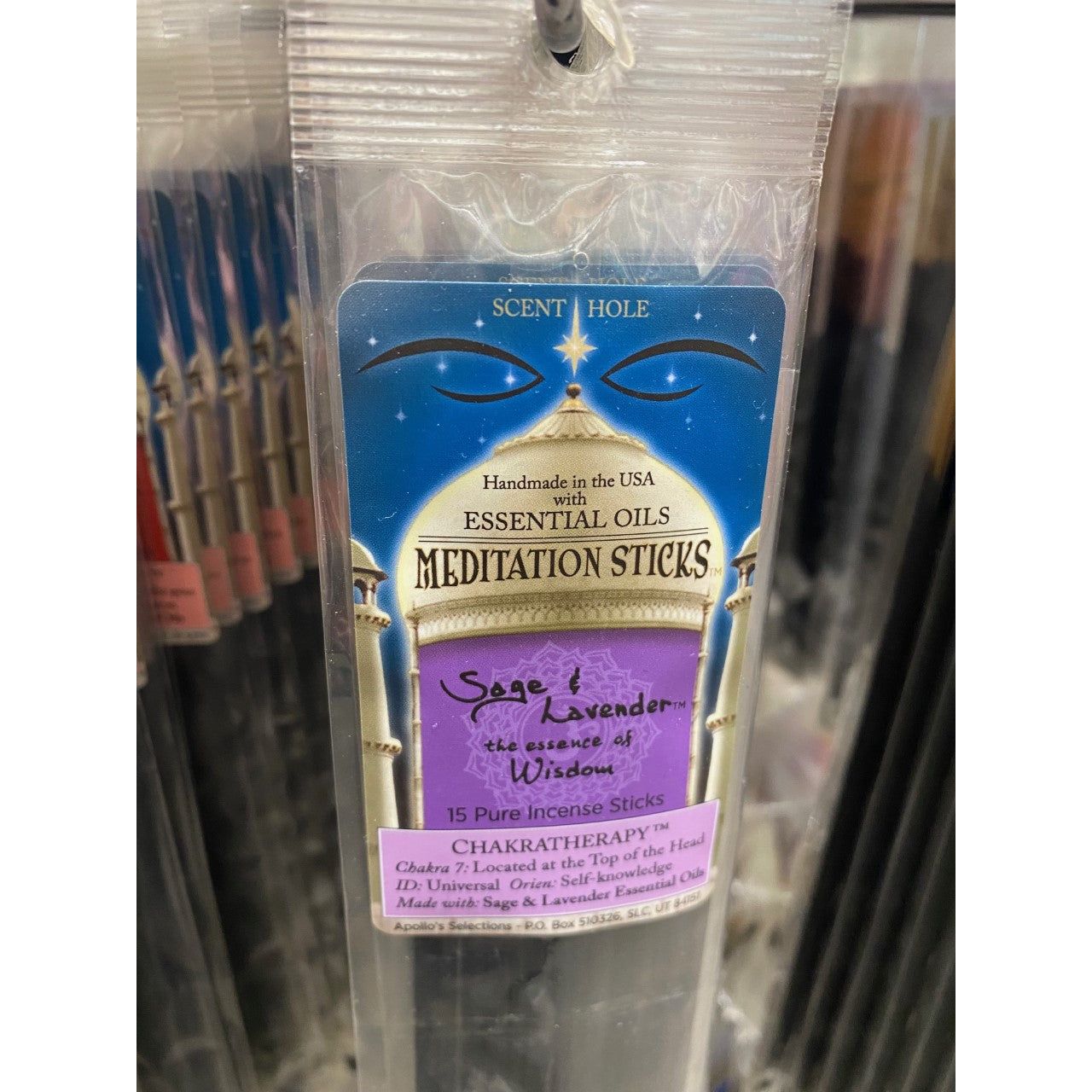 Best Seller!! Apollo's Selection Meditation Sticks Incense