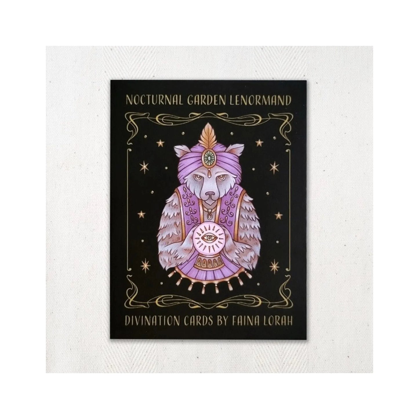 Nocturnal Garden Lenormand - Art Nouveau Divination Deck