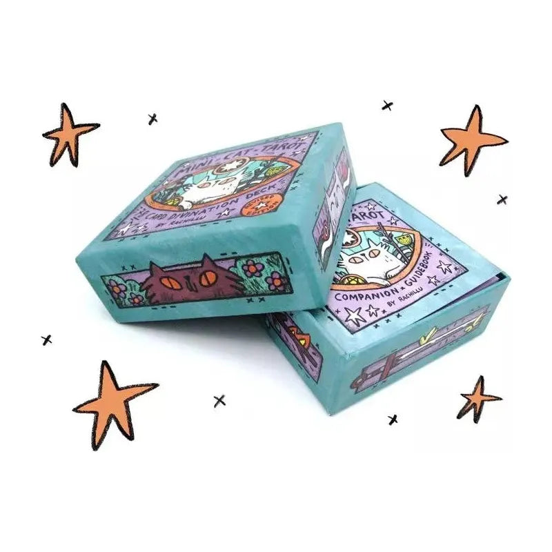 Mini Cat Tarot Deck, so cute!