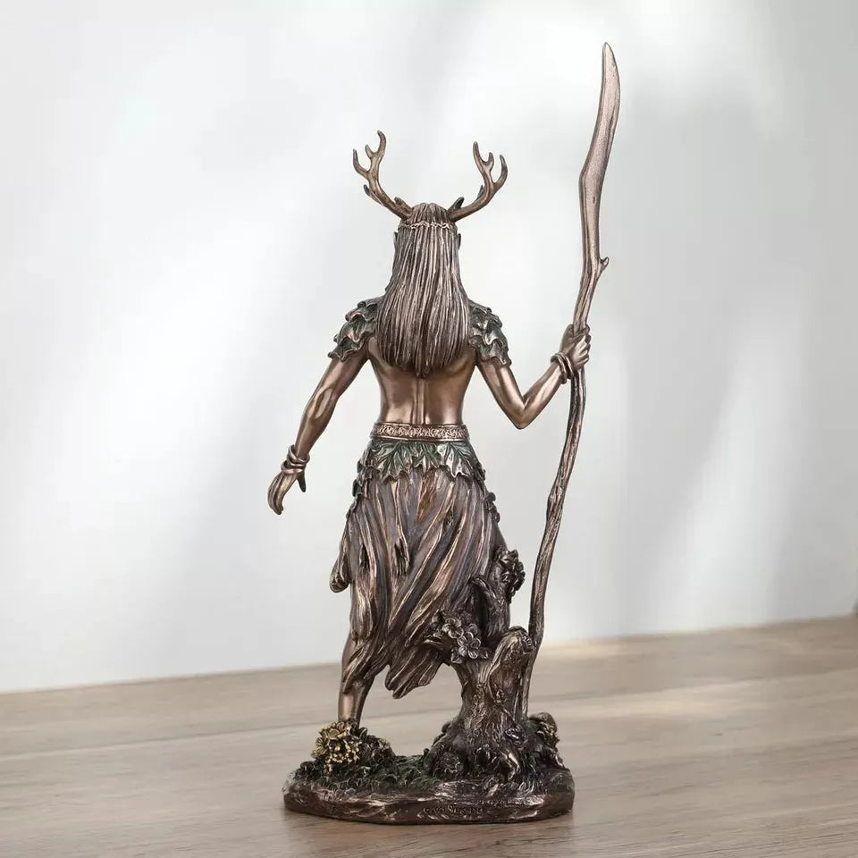 Cernunnos The Celtic Antlered God of The Wild 10 5/8 Inch