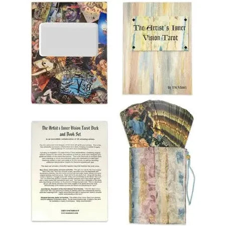 The Artist's Inner Vision Card Tarot Deck and Book Set Self Published