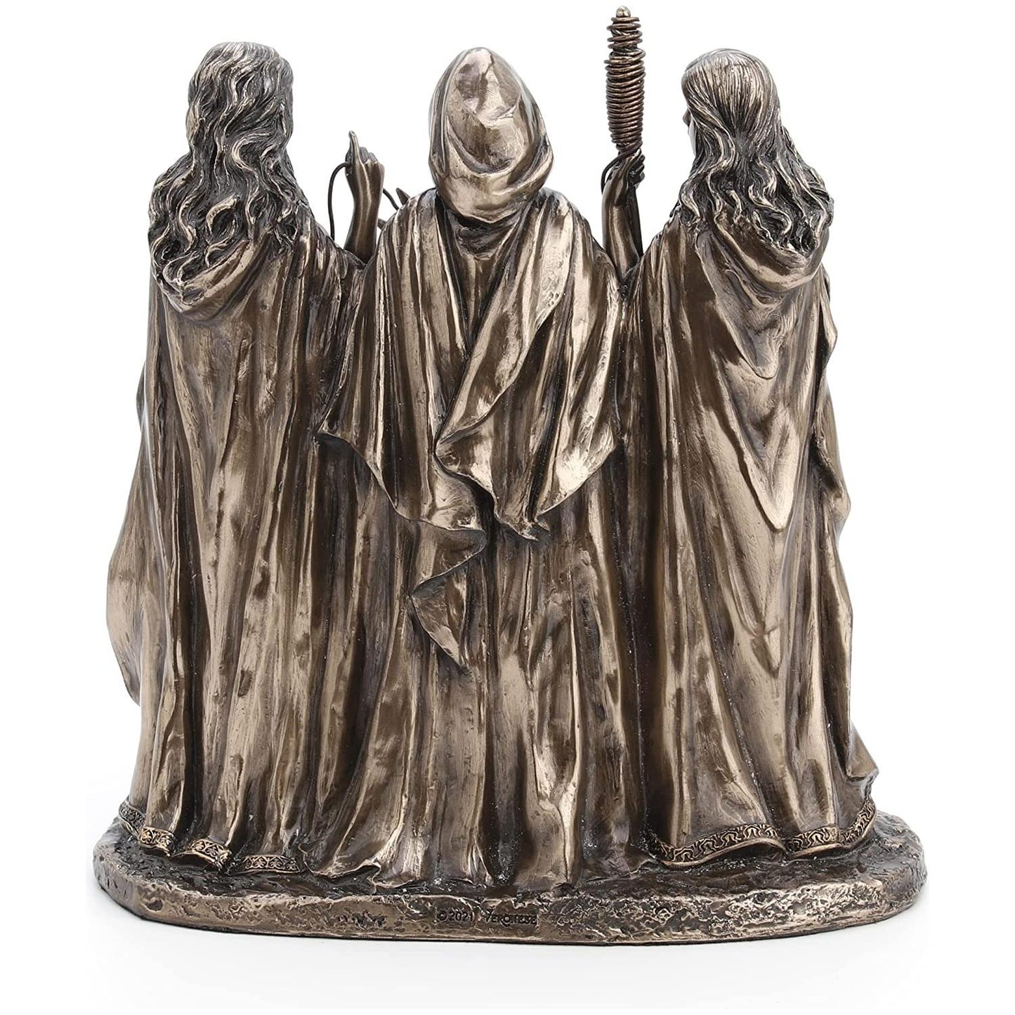 Three Fates Triple Goddess Mother Maiden Crone Statue