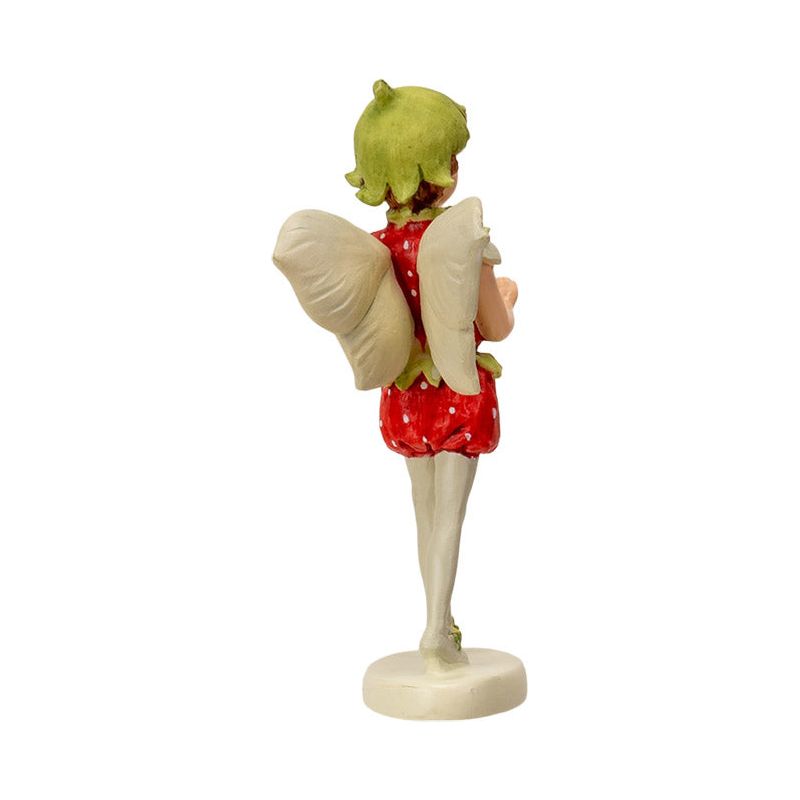 Strawberry Mini Flower Fairy Figurine by Cicely Mary Barker