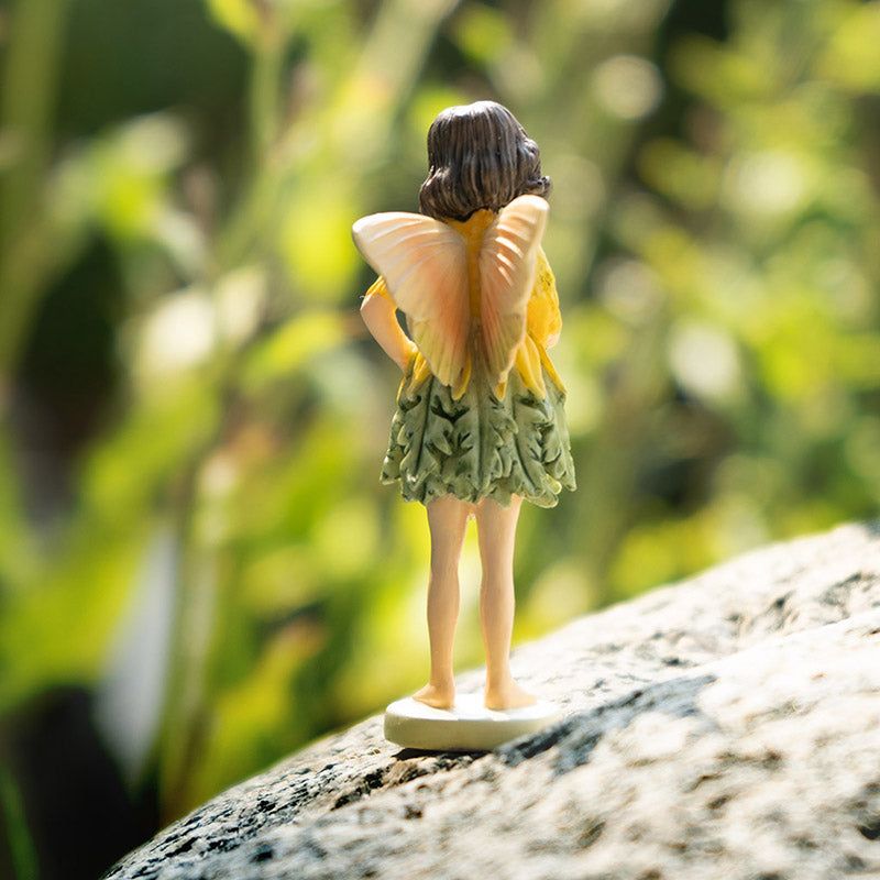 Ragwort Mini Flower Fairy Figurine by Cicely Mary Barker