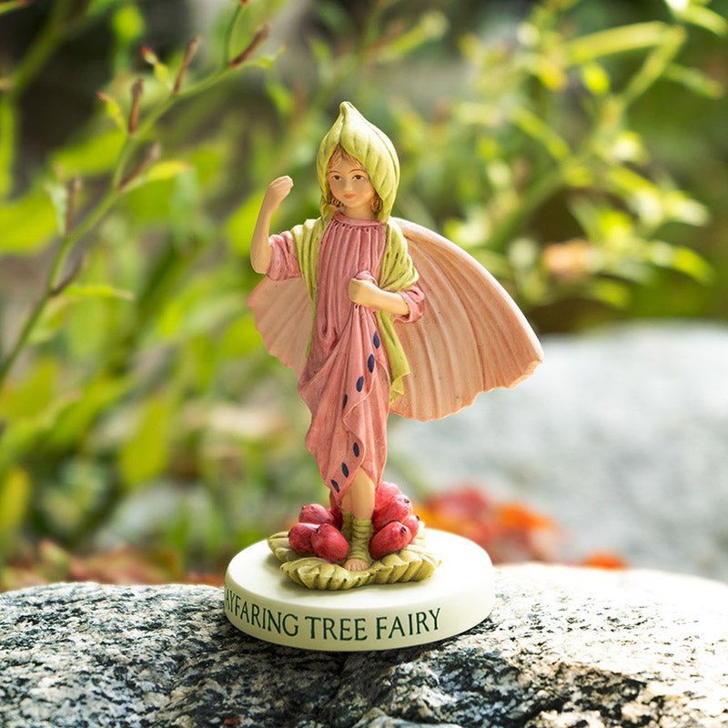 Wayfaring Tree Flower Fairy Figurine by Cicely Mary Barker