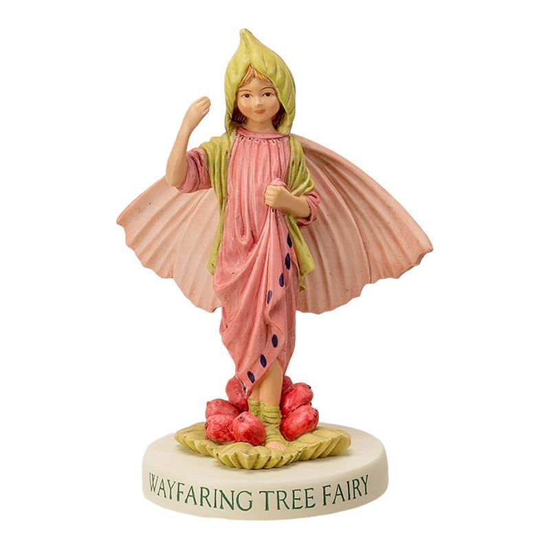 Wayfaring Tree Flower Fairy Figurine by Cicely Mary Barker