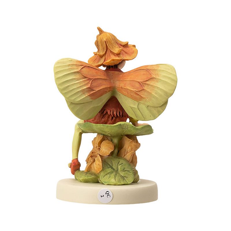 Nasturtium Flower Fairy Figurine by Cicely Mary Barker