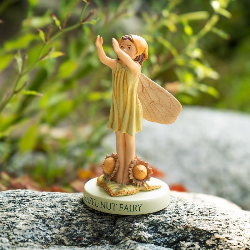 Hazelnut Tree Flower Fairy Figurine by Cicely Mary Barker