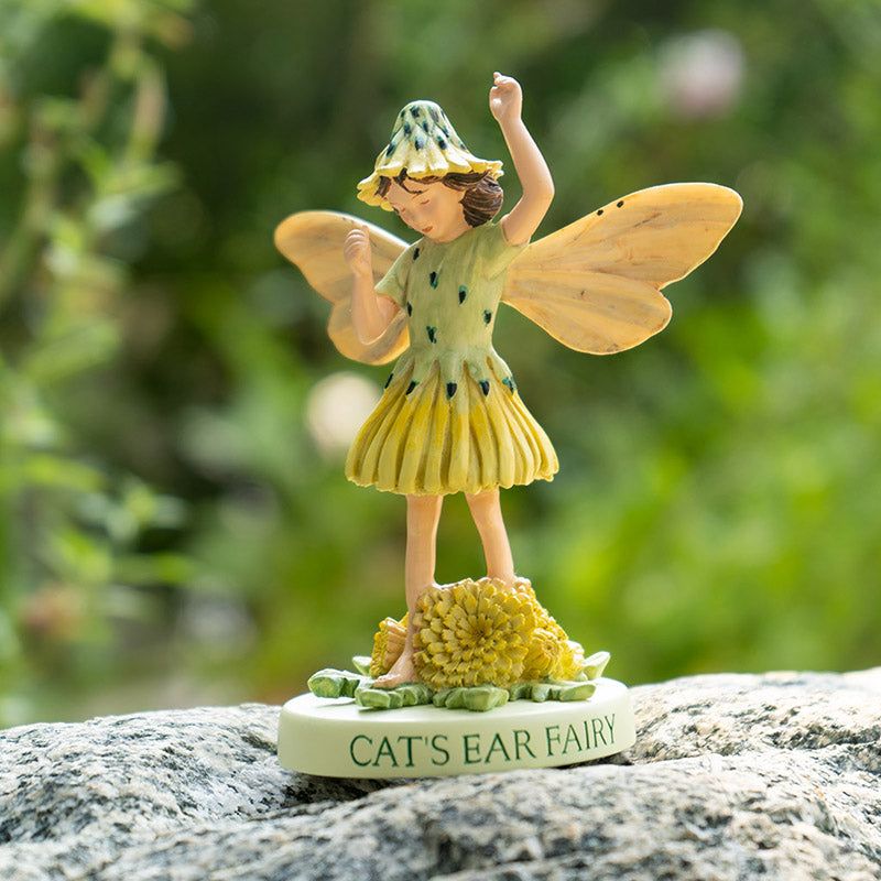 Cat's Ear Flower Fairy Figurine by Cicely Mary Barker