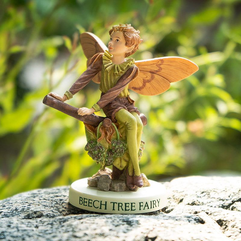 Beech Tree Flower Fairy Figurine by Cicely Mary Barker