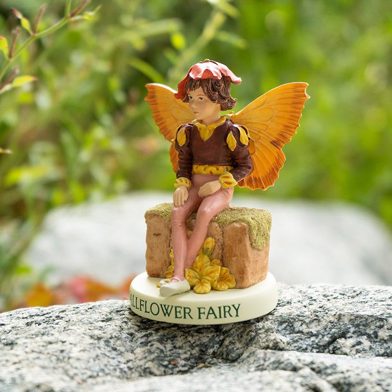 Wallflower Flower Fairy Figurine by Cicely Mary Barker