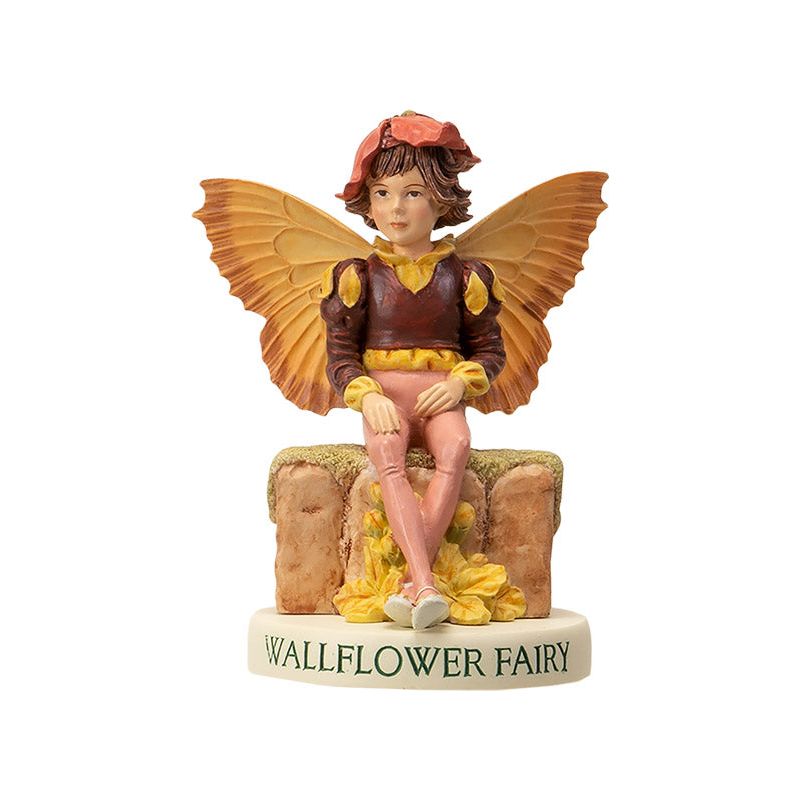 Wallflower Flower Fairy Figurine by Cicely Mary Barker