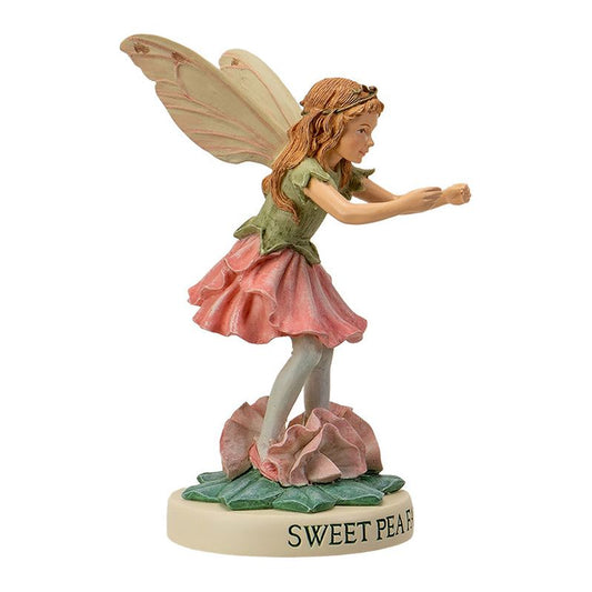 Sweet Pea Flower Fairy Figurine by Cicely Mary Barker