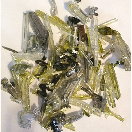 Zincite Crystal rough thin shards